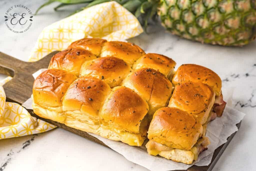 Hawaiian Ham and Cheese Sliders