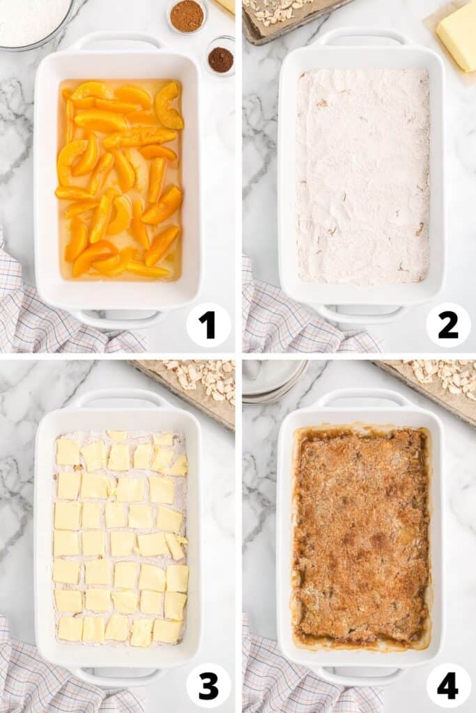 Easy Peach Cobber Cake