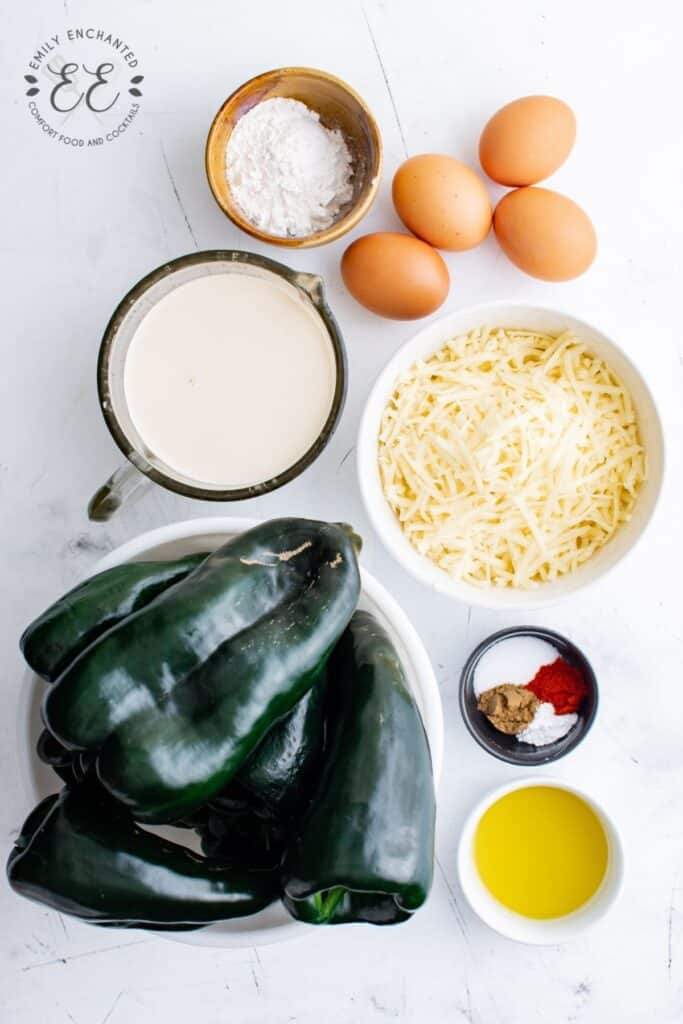 Chile Relleno Casserole Ingredients