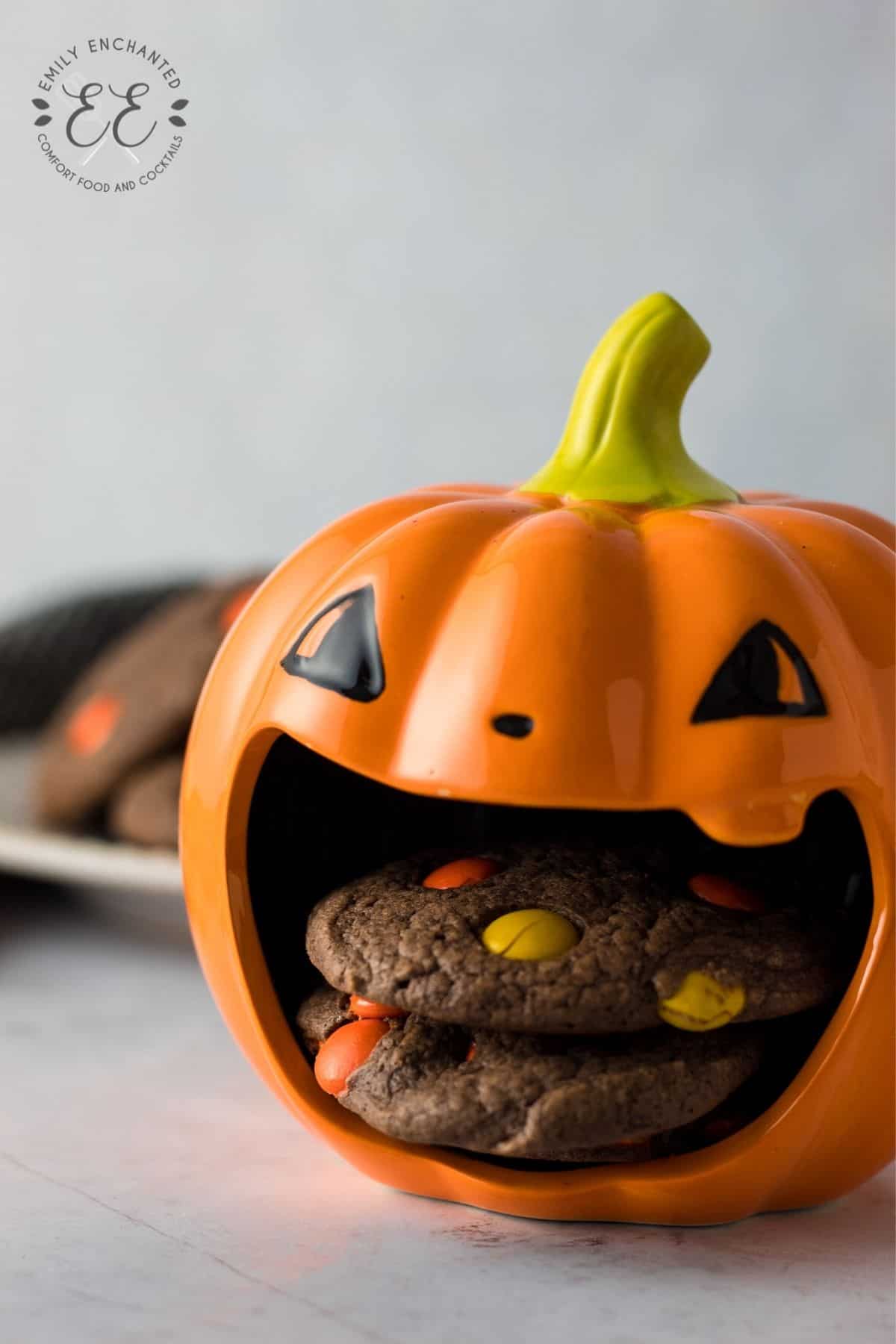 Halloween Cake Mix Cookies