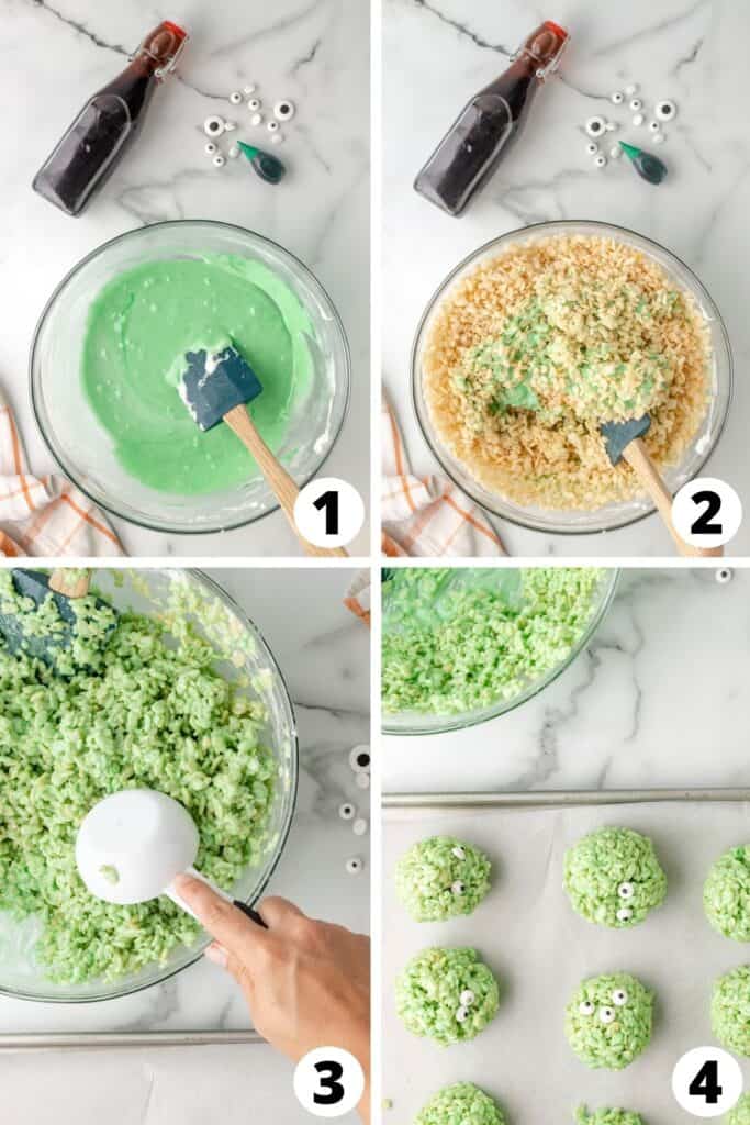 Spooky Rice Krispie Treats Spooky Rice Krispie Treats