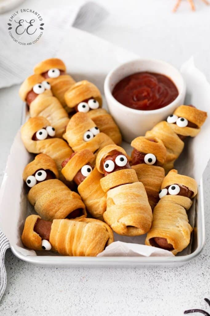 Pigs in a Blanket Mummies