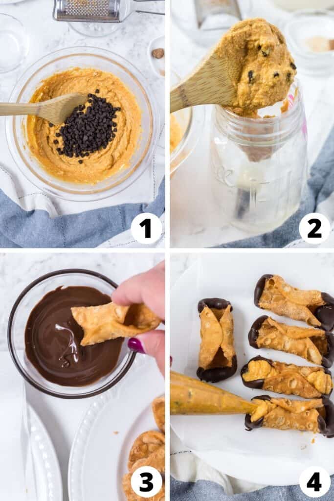 Pumpkin Chocolate Cannoli Pumpkin Chocolate Cannoli