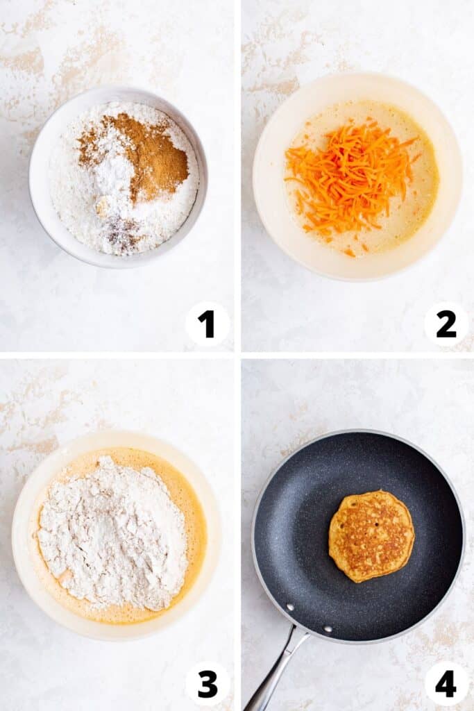 Carrot Cake Pancake Recipe