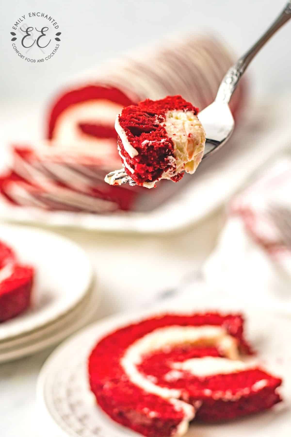 Red Cake Roll Red Cake Roll
