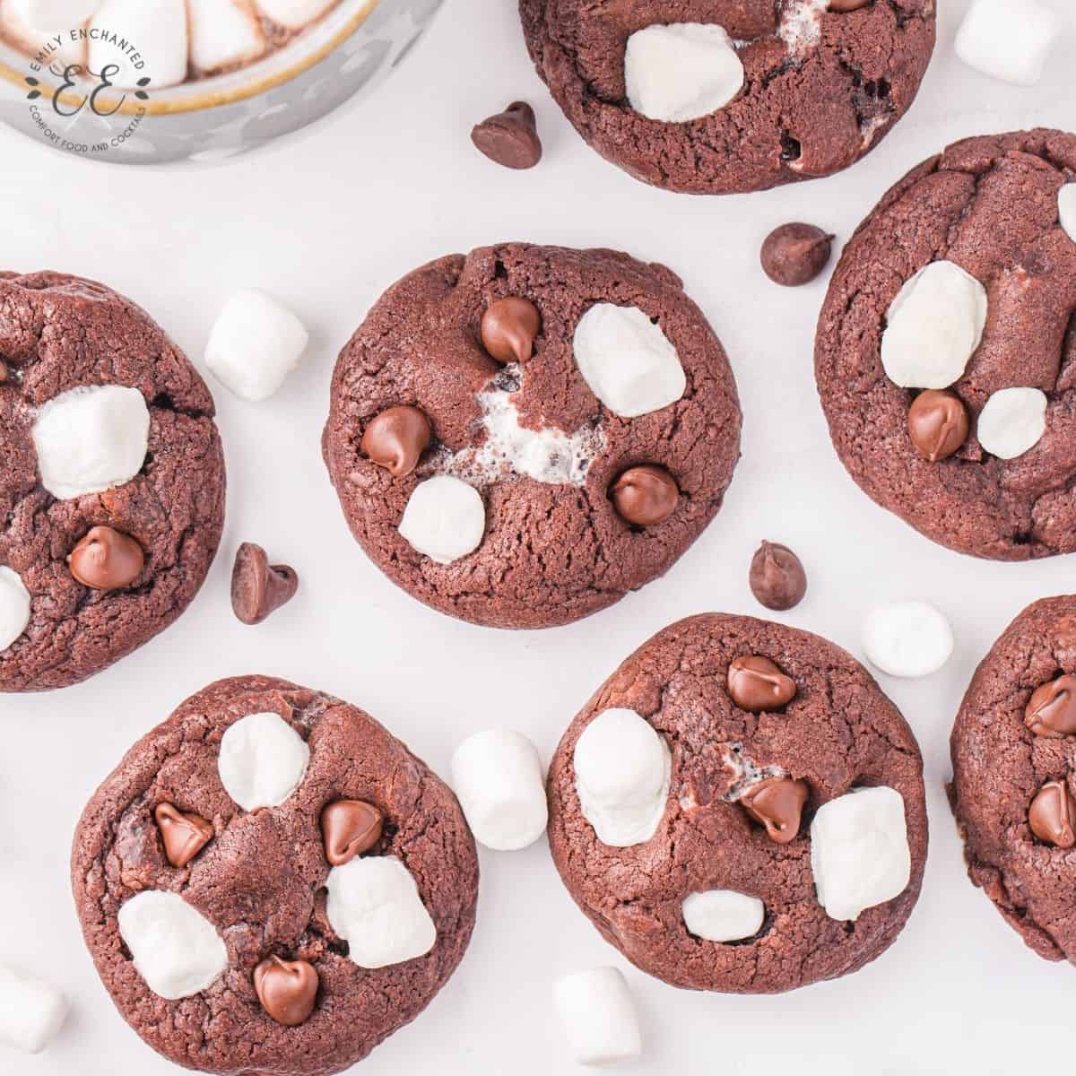 Hot Chocolate Cookies