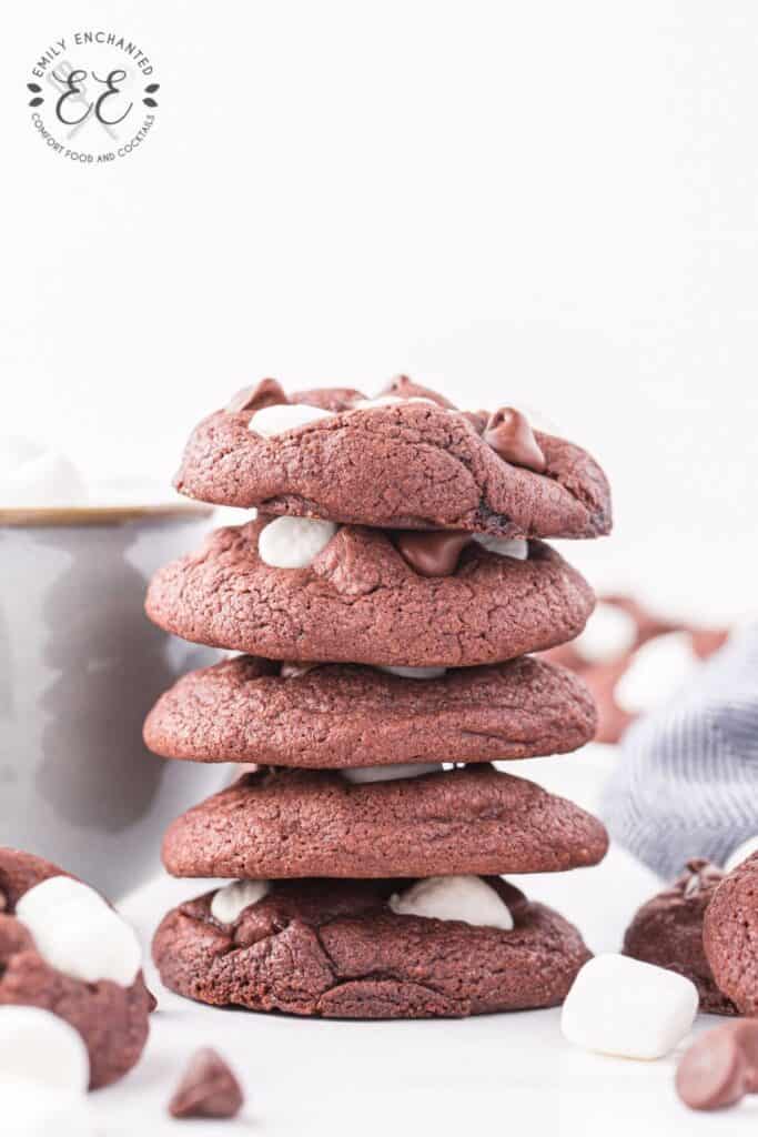 Marshmallow Chocolate Cookies Marshmallow Chocolate Cookies