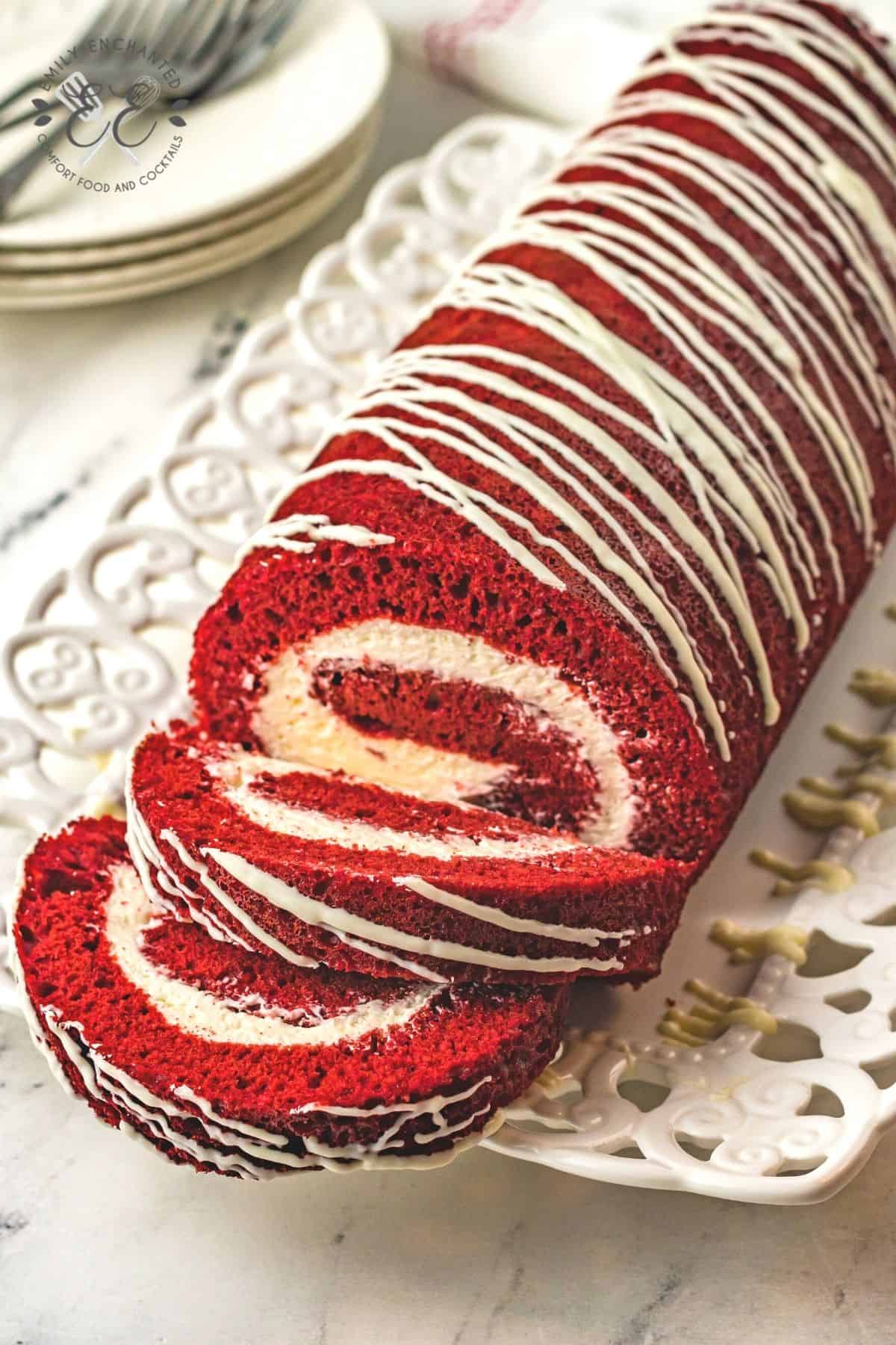 Red Velvet Cake Roll Red Velvet Cake Roll