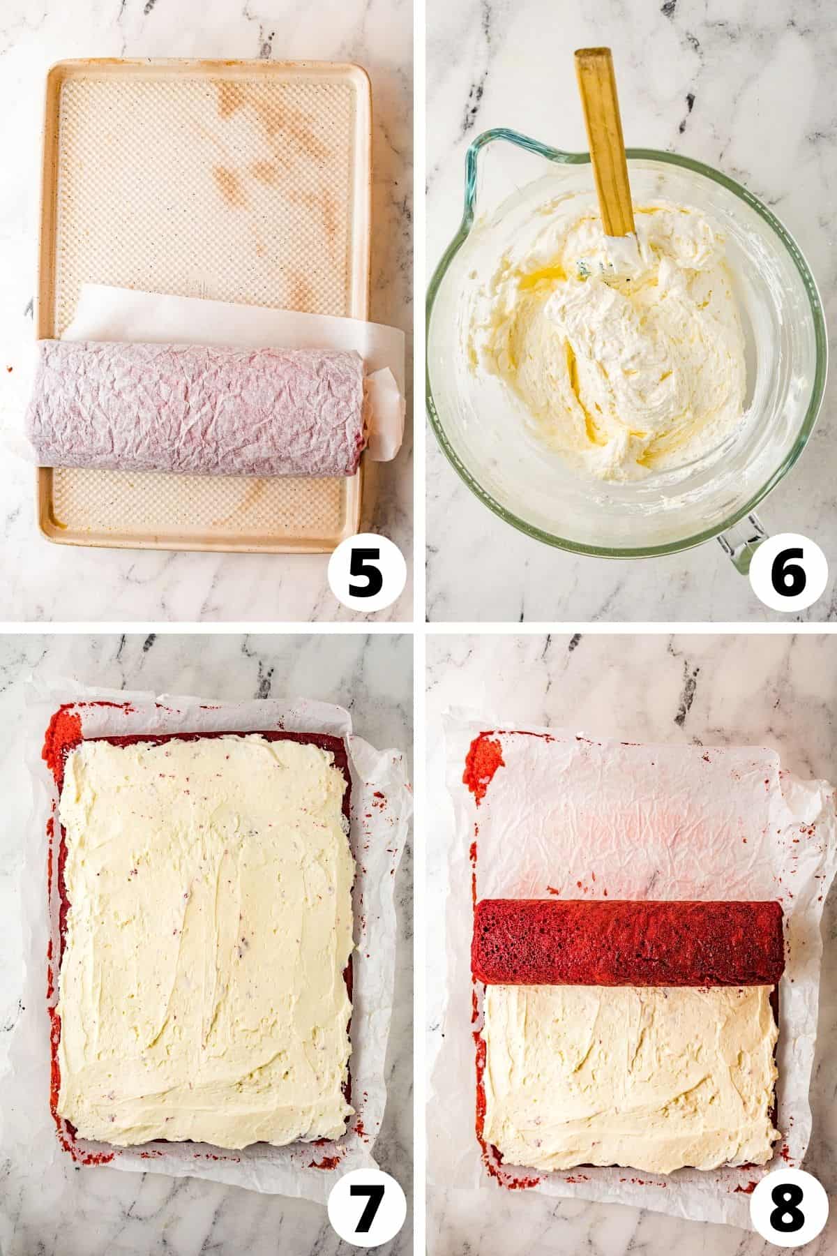 How to Make a Cake Roll with Filling How to Make a Cake Roll with Filling