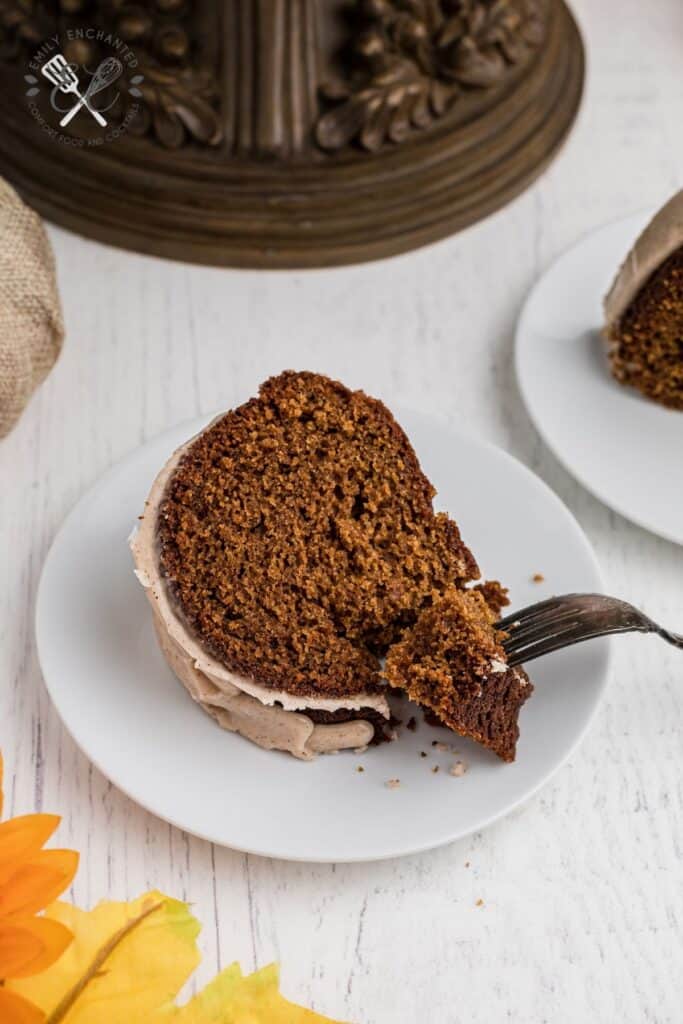 Gingerbread Cake Slice