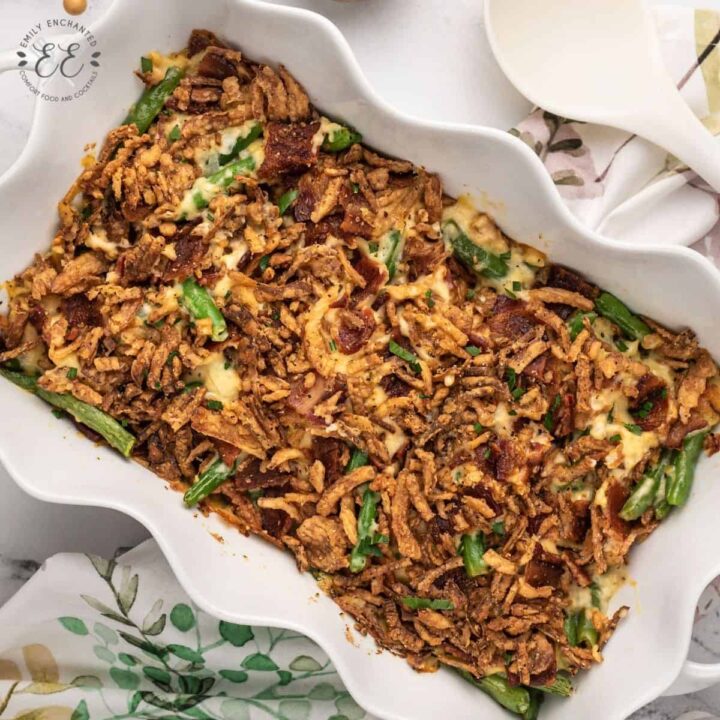 Green Bean Casserole with Bacon