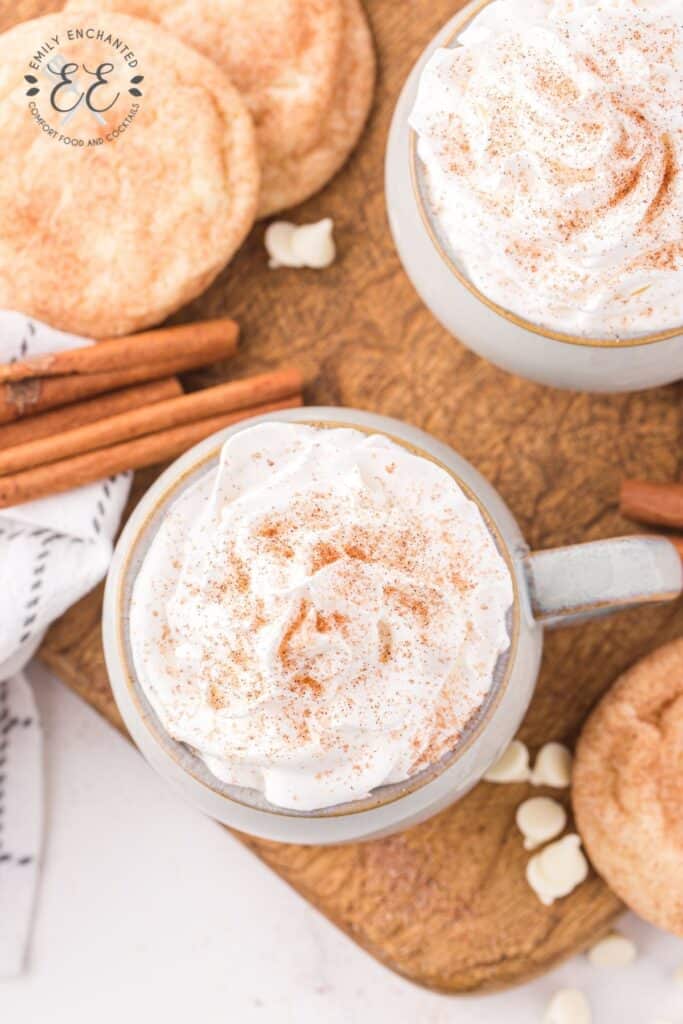 Snickerdoodle Cookie Hot Chocolate