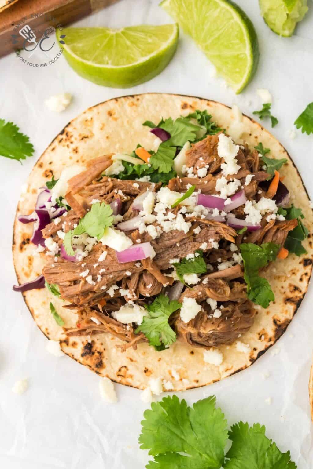 The Best Crock Pot Beef Tacos with Shredded Beef