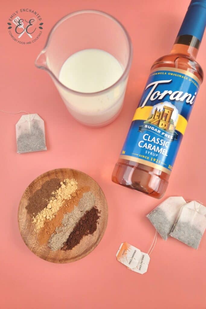 Hot Chai Tea Caramel Latte Ingredients Hot Chai Tea Caramel Latte Ingredients