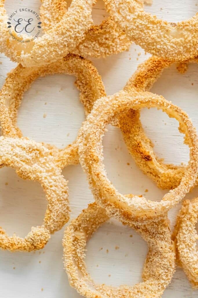 Air Fried Onion Rings Appetizer