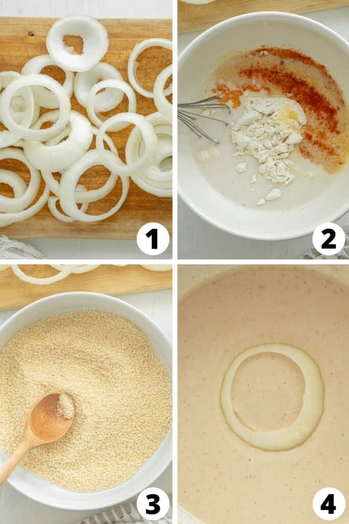 How to Make Onion Rings in Air Fryer