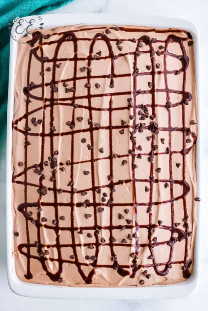 Chocolate Cake with Pudding Chocolate Cake with Pudding