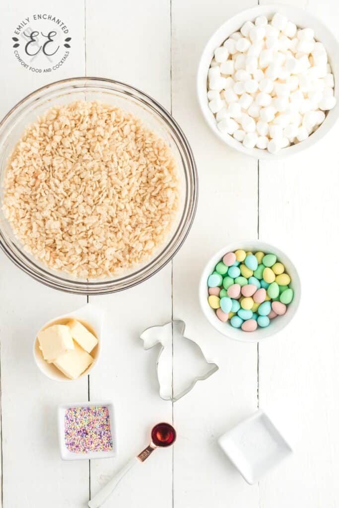 Easter Rice Krispie Treats Ingredients