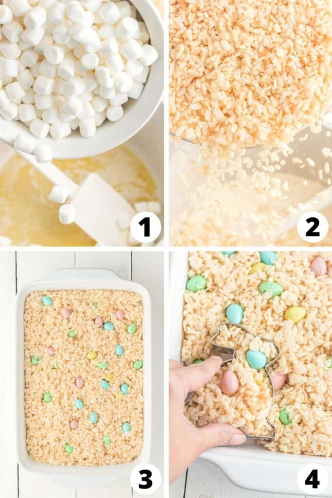 Easter Bunny Rice Krispie Treats Easter Bunny Rice Krispie Treats