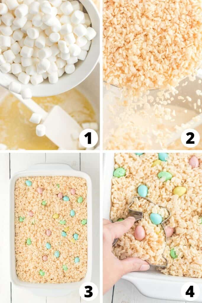 Easter Bunny Rice Krispie Treats