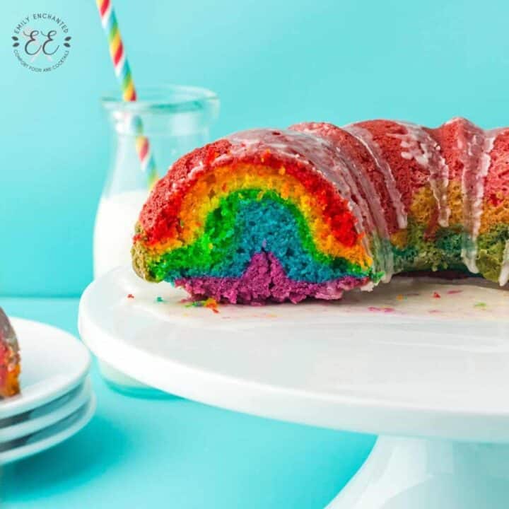 Rainbow Bundt Cake