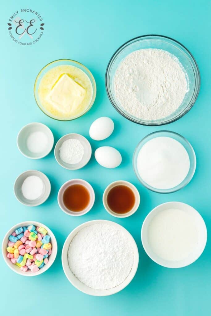 Rainbow Bundt Cake Ingredients Rainbow Bundt Cake Ingredients