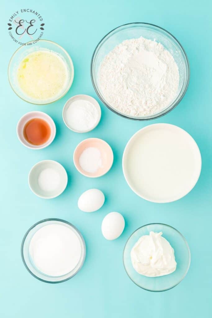 Sheet Pan Pancakes Ingredients