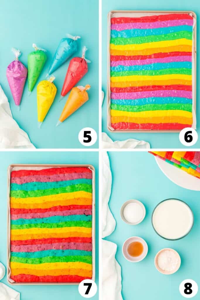 How to Make Rainbow Pancakes