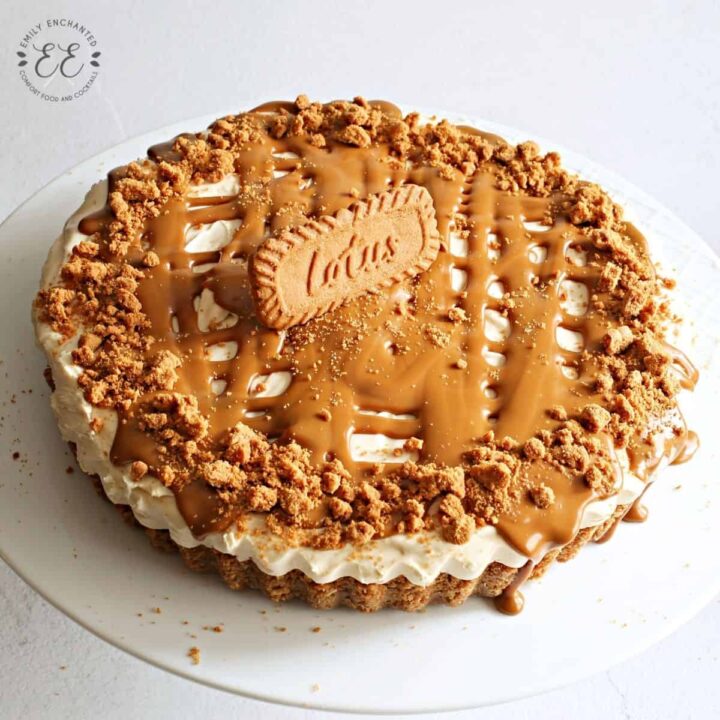 No Bake Biscoff Cheesecake