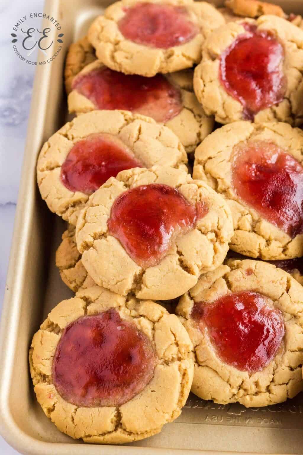 The Best Peanut Butter and Jelly Cookies Recipe