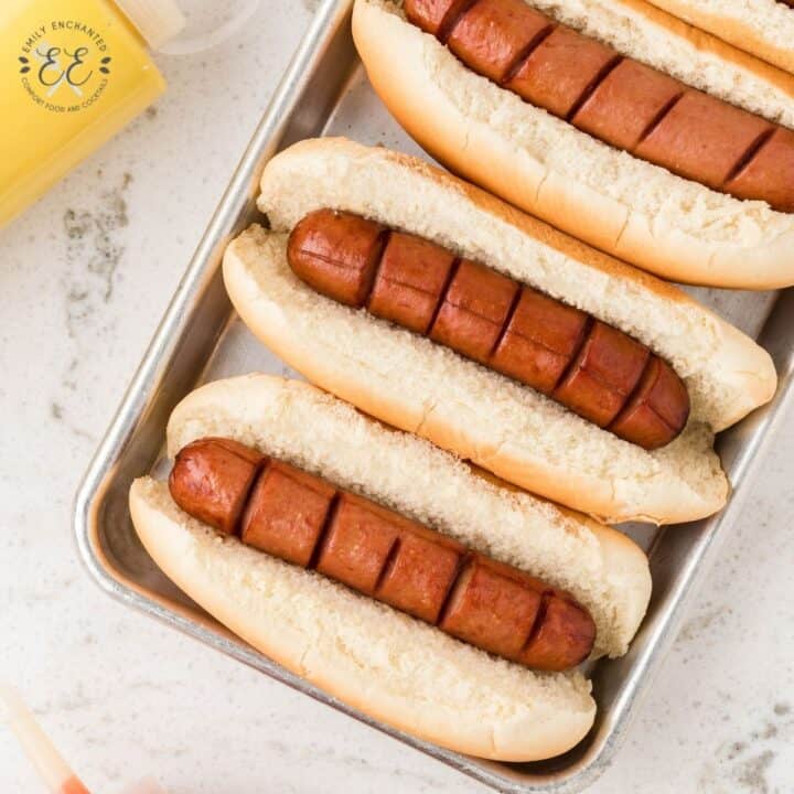 Air Fryer Hot Dogs
