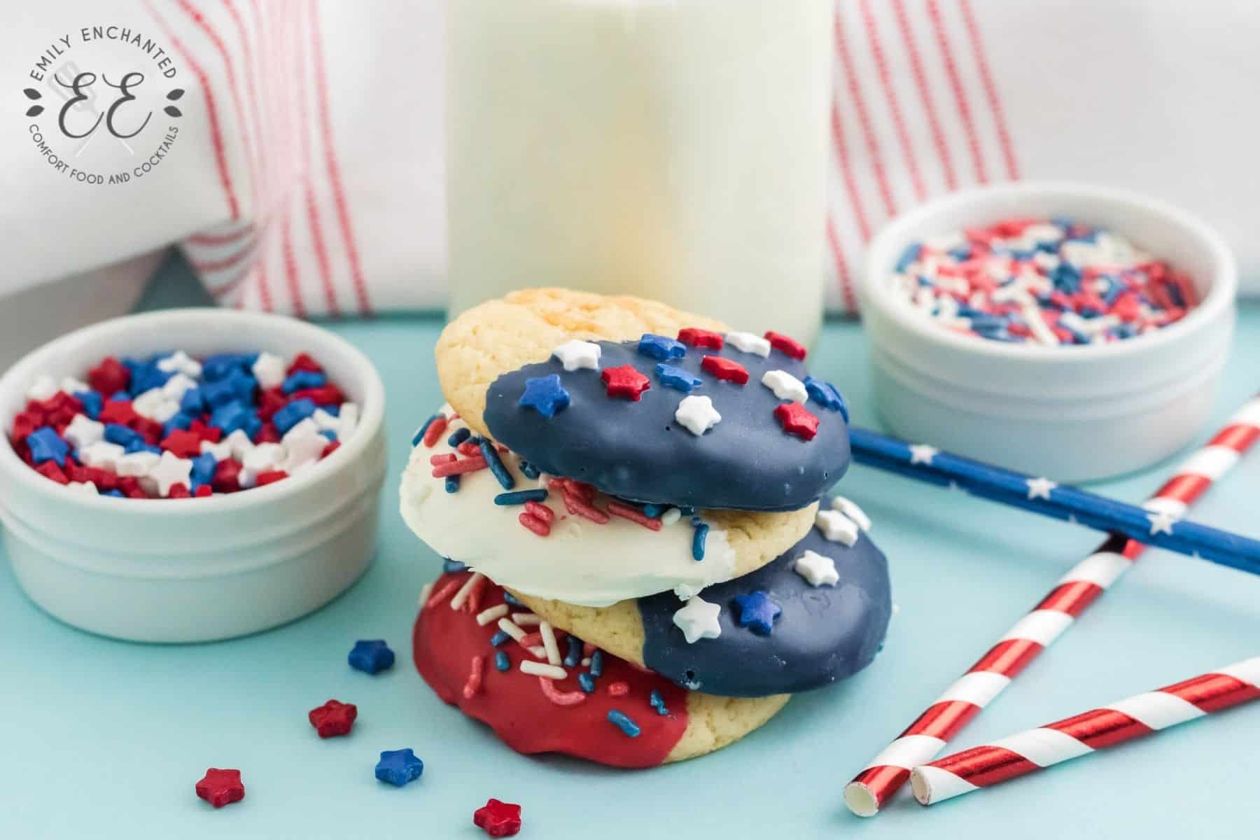 4th of july cookies