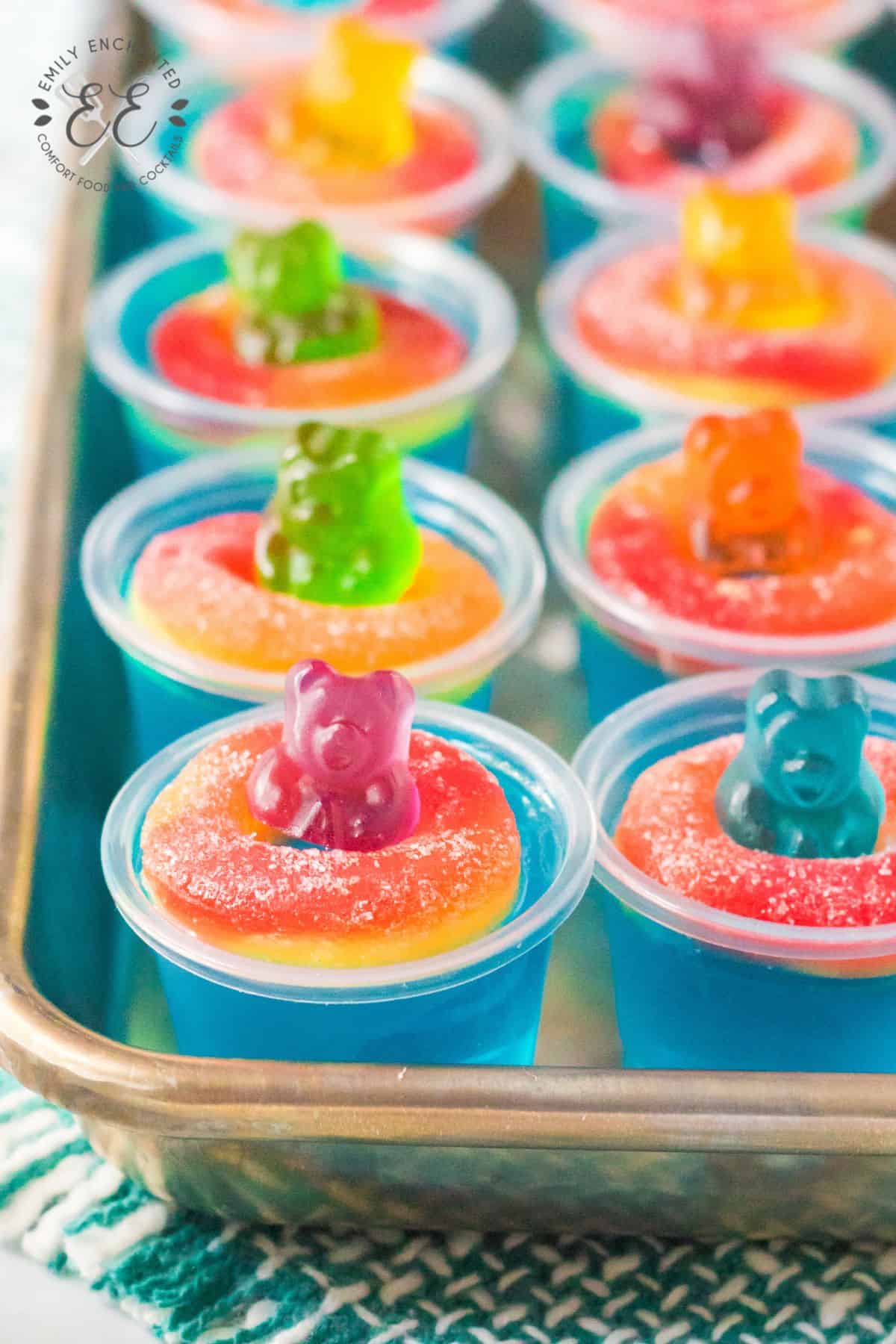 Pool Party Jello Shots