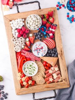 4th of July Charcuterie Board Web Story
