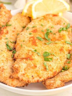 Air Fryer Chicken Cutlets Featured Image