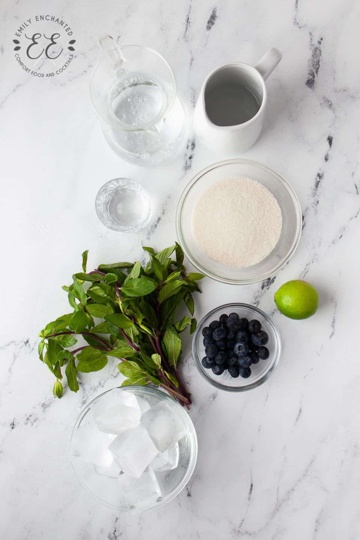 Blueberry Mojito Ingredients