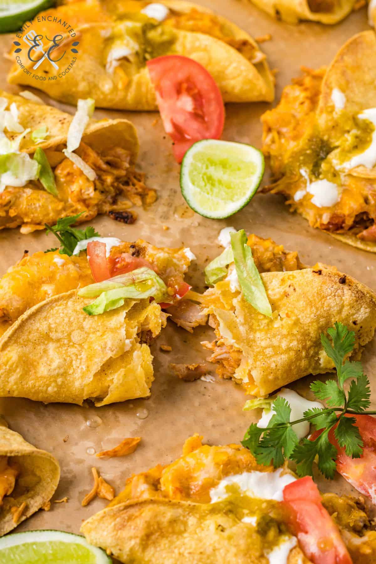 Crispy Chicken Tacos Recipe