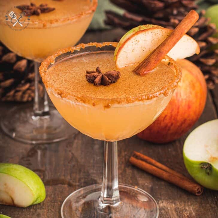 The Best Apple Cider Martini Fall Cocktail Recipe