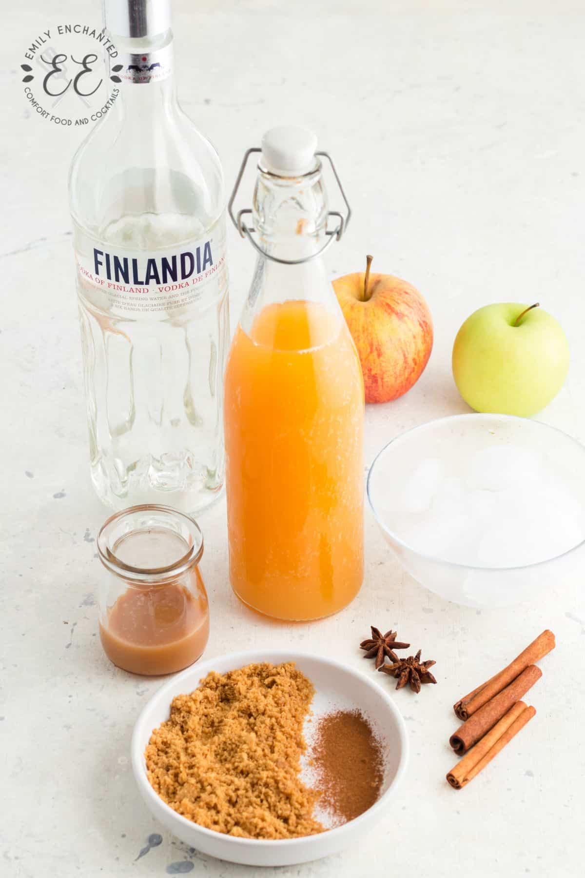 Apple Cider Martini ingredients