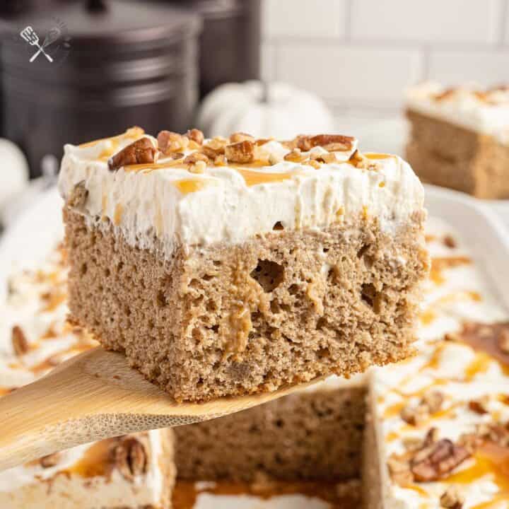 Pumpkin Poke Cake
