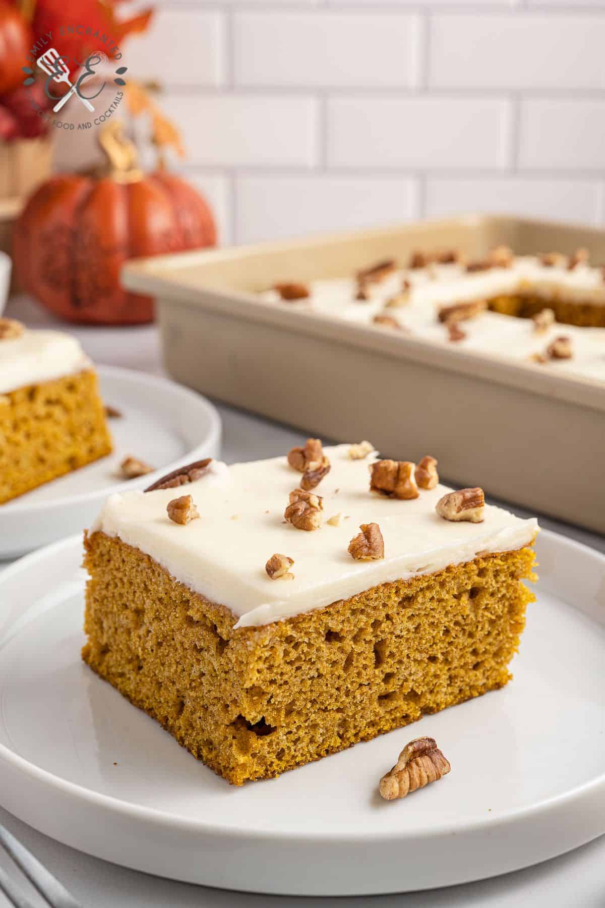 Pumpkin Sheet Cake Recipe