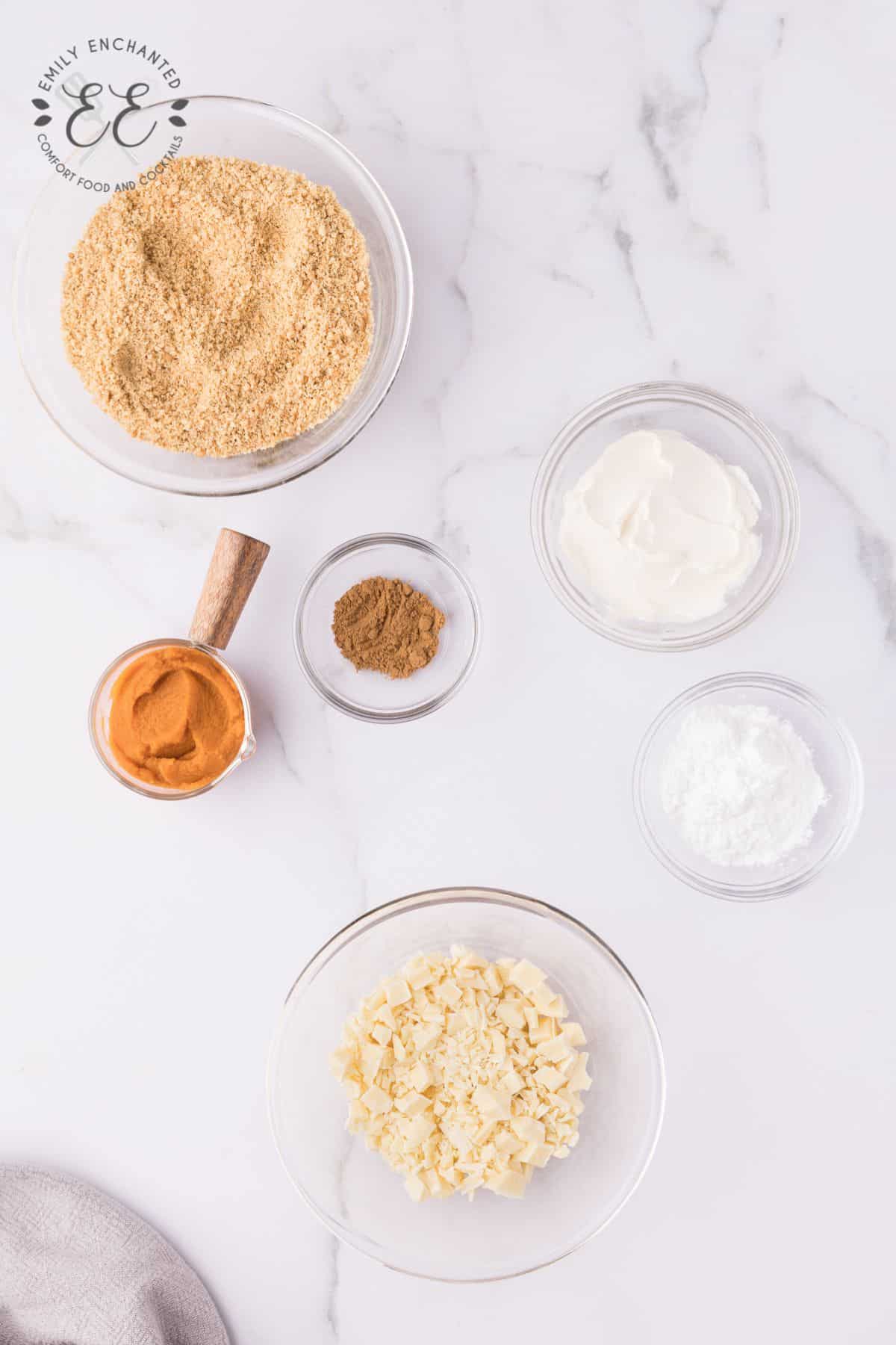 Pumpkin Truffle Ingredients