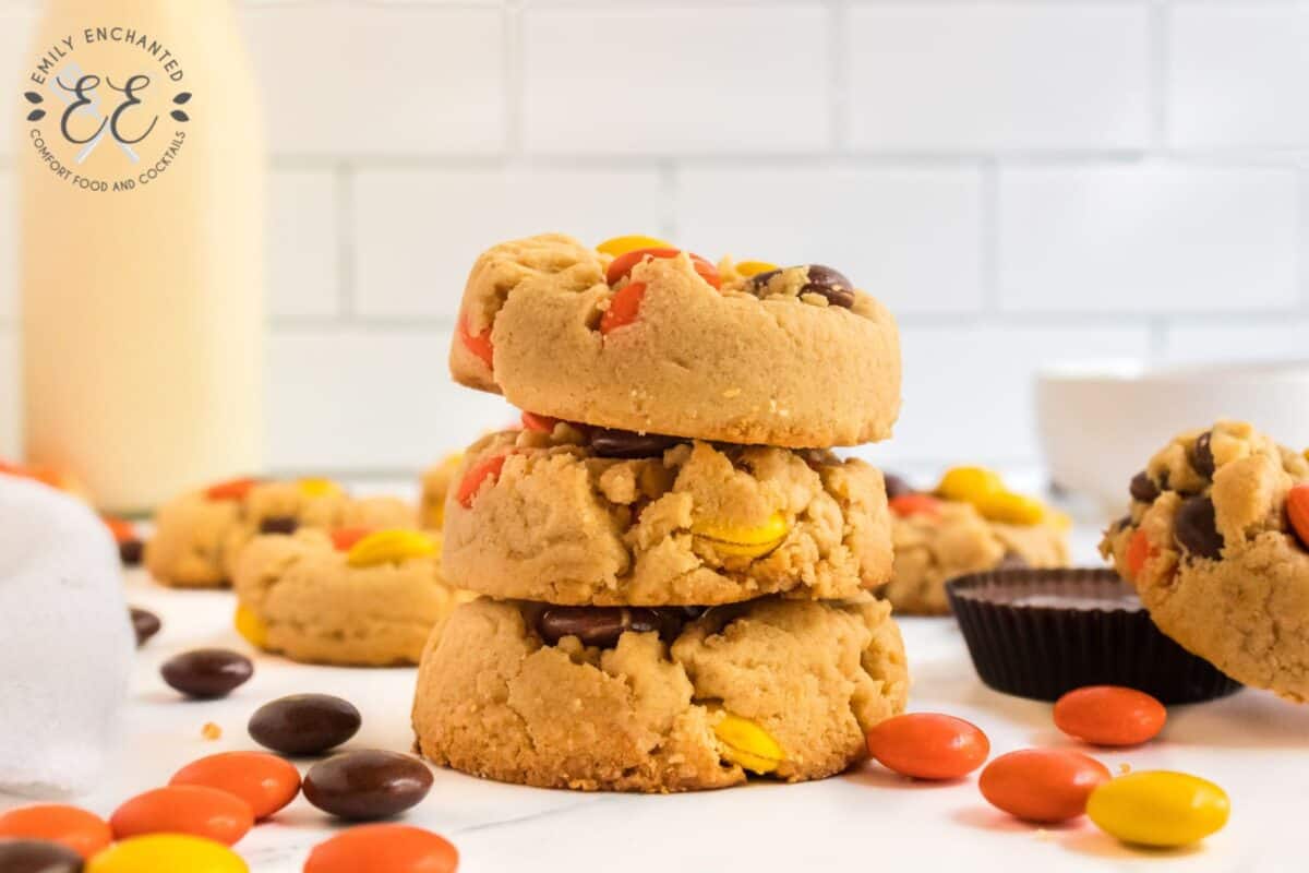 The Best Peanut Butter Reeses Pieces Cookies Recipe 