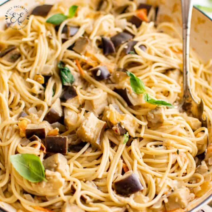 Eggplant Pasta