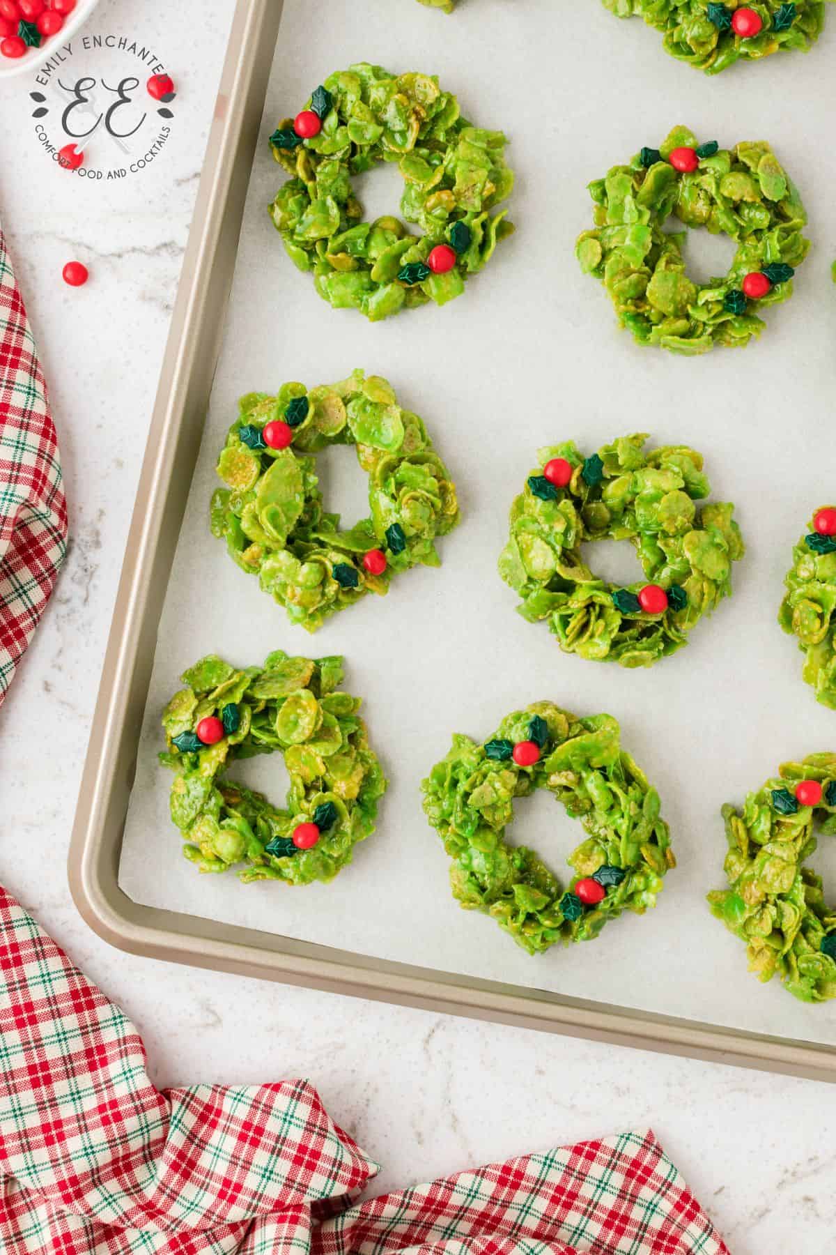 Christmas Cornflake Wreath Recipe