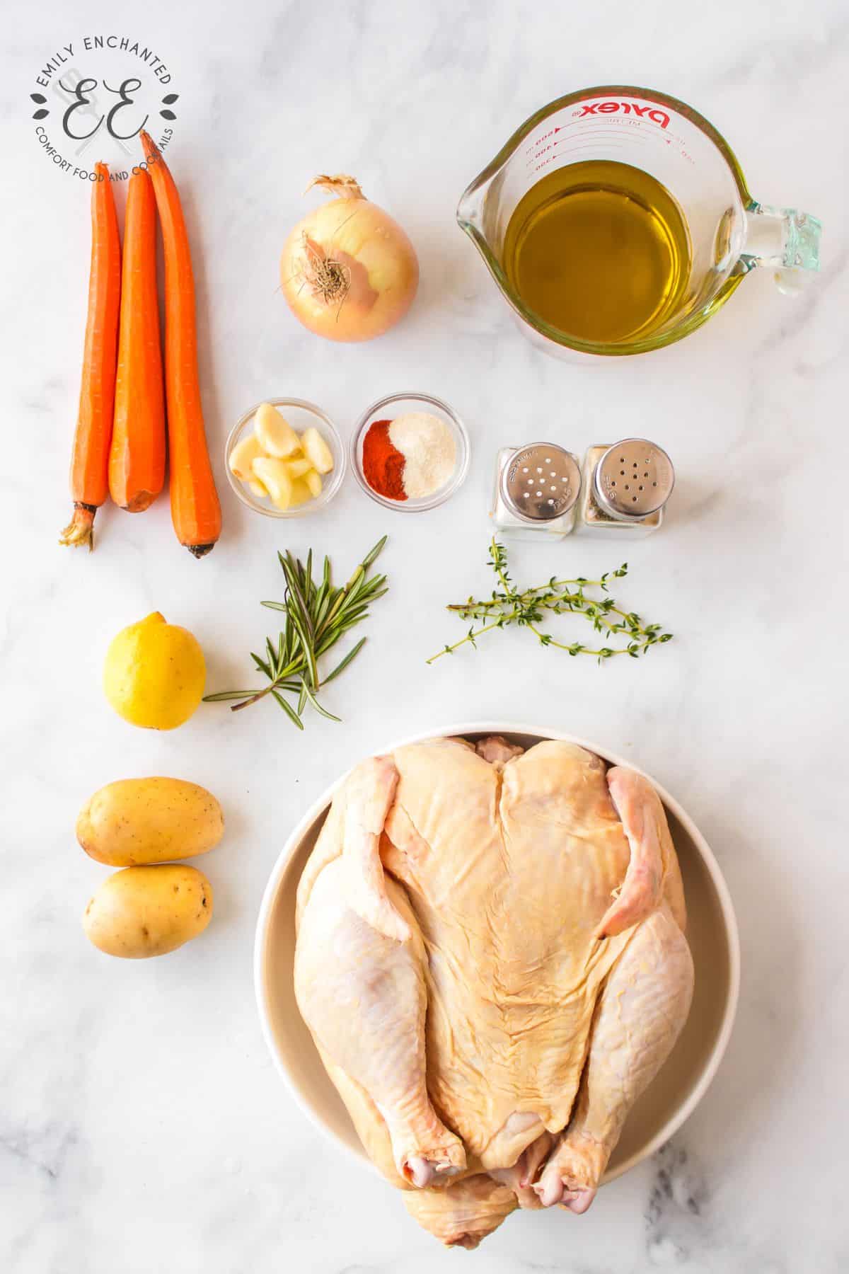 Dutch Oven Roasted Chicken Ingredients