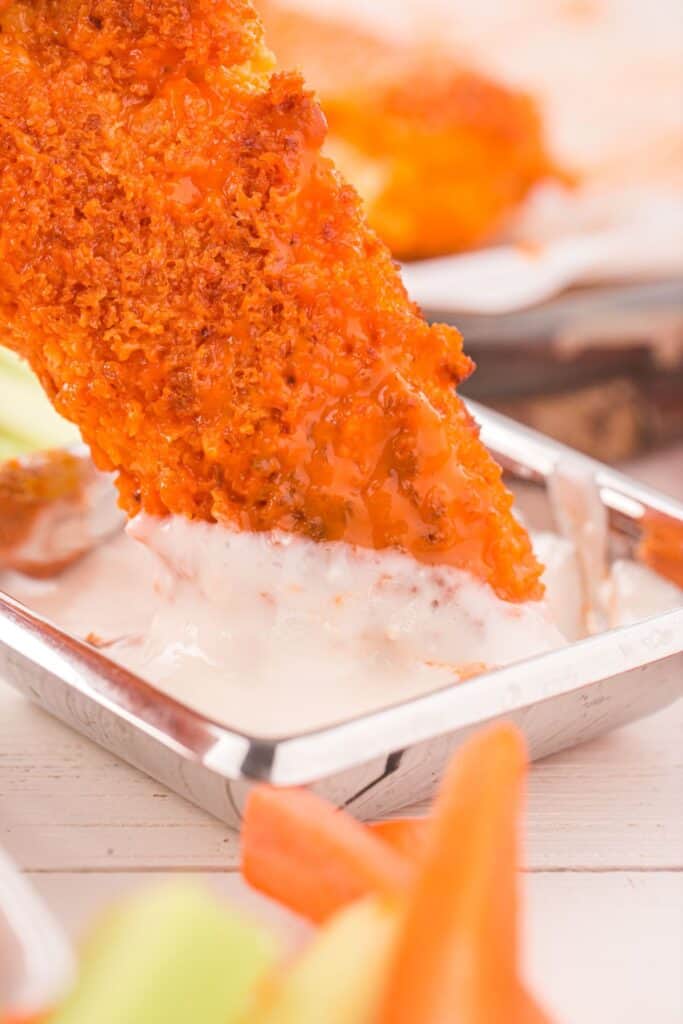 Buffalo Chicken Tenders with Dip