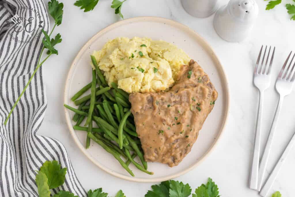 Slow Cooker Cubed Steak