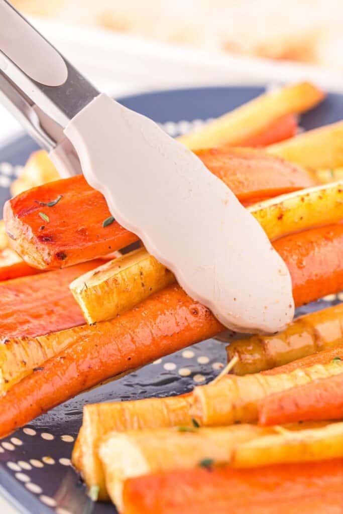 Honey Glazed Carrots and Parsnips