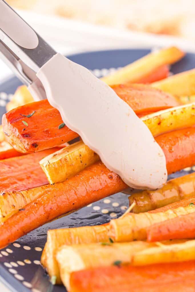 Honey Glazed Carrots and Parsnips